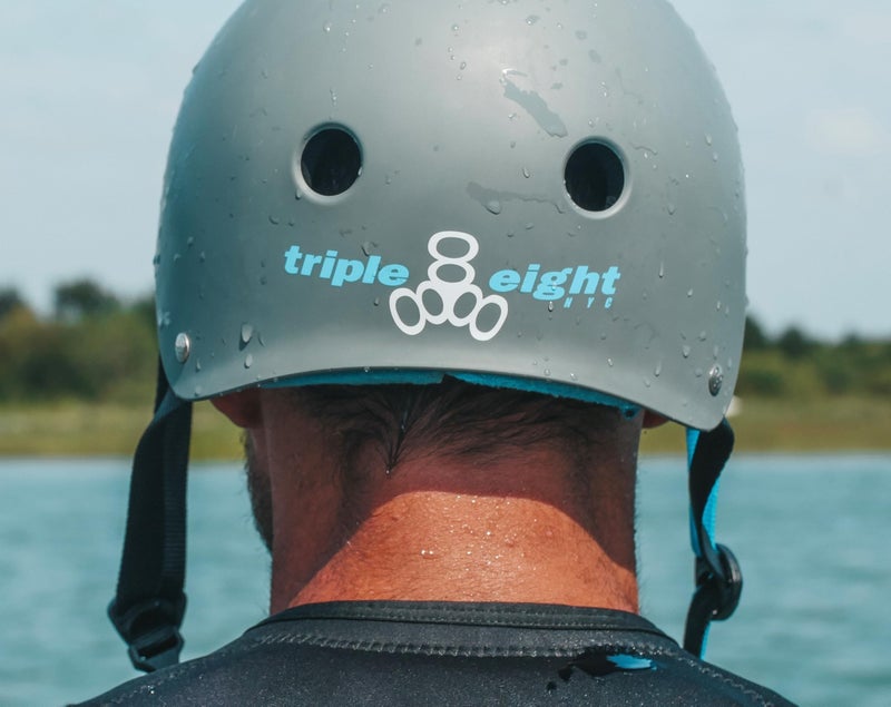 Triple Eight خوذة مياه هالو سويتر من تريبل إيت للأطفال والشباب والبالغين - مثالية لركوب الأمواج، والتزلج على الماء، والتجديف، وغيرها من الرياضات المائية - Image 5