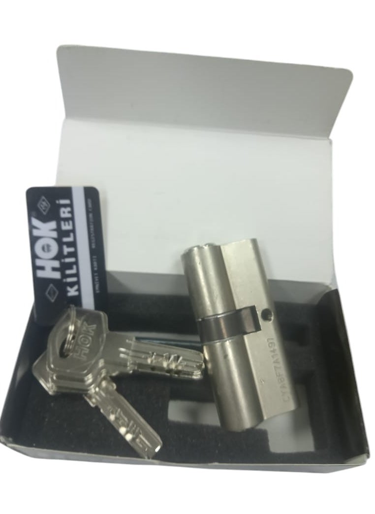 Cylinder Hook with 5 Keys for Armored Door against Breakage and Theft 