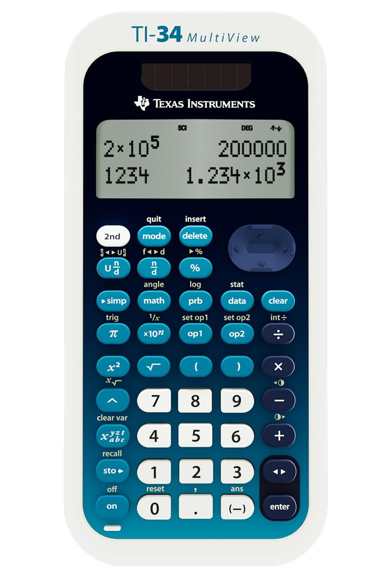 Texas Instruments TI34 MultiView Scientific Calculator - Image 2