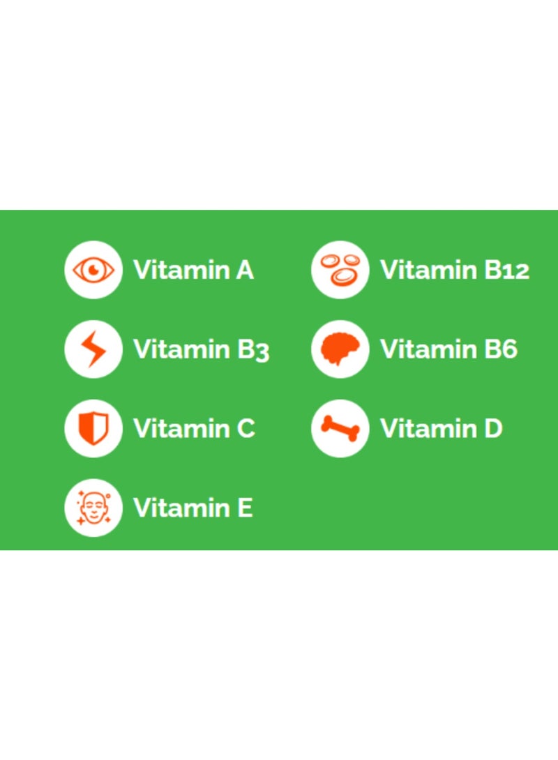 Haliborange Kids Multivitamins - 60 Strawberry Gummies - Image 2