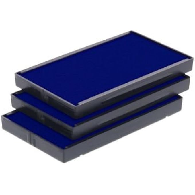 Trodat Replacement Ink Cartridge 6/4926 - Pack of 3 Color Blue