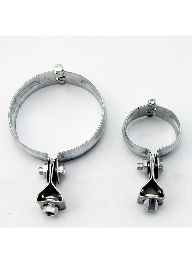 Fengxing Hinge Elevators Matching Hangers Thickened Metal Galvanized Hoop Round Pipe Iron Hoop Lantern Hoop-Specifications And Models:32 (actual Inner Diameter 42.3)