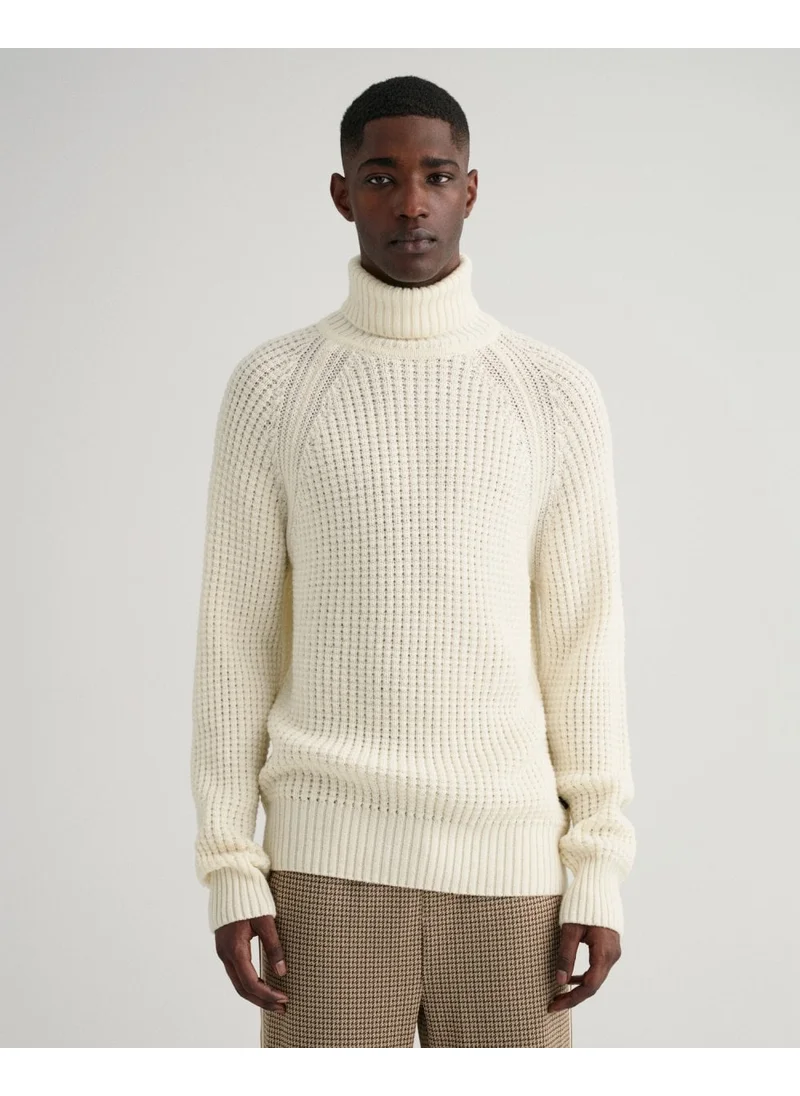 غانت Gant Textured Rollneck Sweater