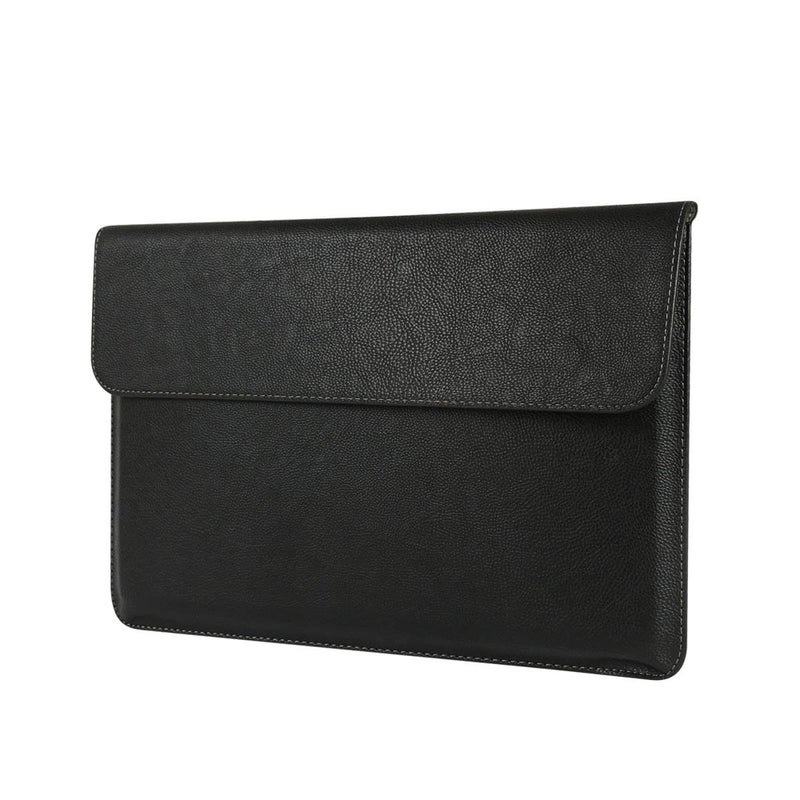 Megoo Megoo Protective Sleeve for Surface Laptop 7 15 Inch, / Surface Laptop Studio 14.4 Inch, Slim and Lightweight Leather Protective Sleeve, Also Compatible for Microsoft Surface Book 13.5 Inch - Black  - Image 1