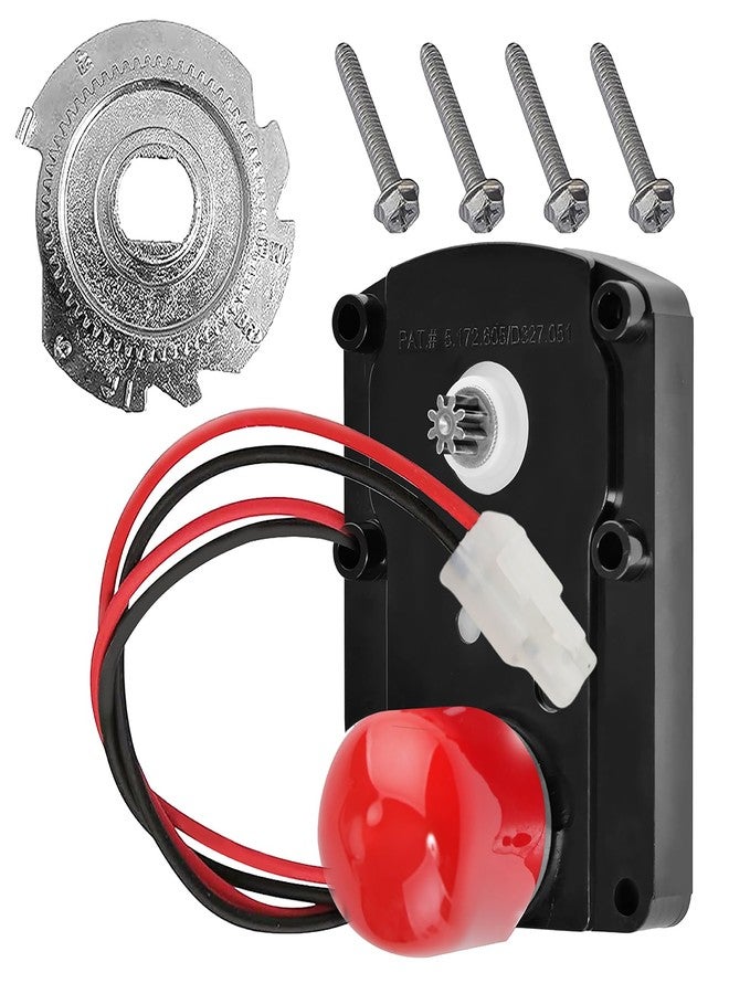 ROSARIN 7384691 7286039 Water Softener Motor with Screws, Motor and Cam for High Flow 1" systems, The Outside Diameter of the Cam is 2.6 inch - Image 1