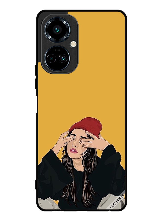 Covernex Protective Case Cover For Tecno Camon 19 Sad Girl Art - Image 1