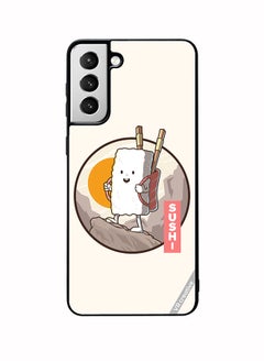 Protective Case Cover For Samsung Galaxy S22 5G Travel Sushi Design Multicolour