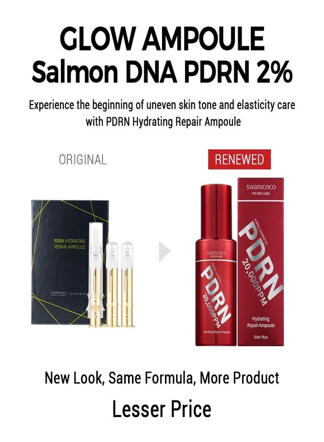 Swanicoco PDRN Hydrating Repair Ampoule Serum Powerful Anti Aging Face and Neck for Skin Turnover Skin Regeneration Wound Healing Korean Skincare 30ml 1 Fl Oz - Image 2