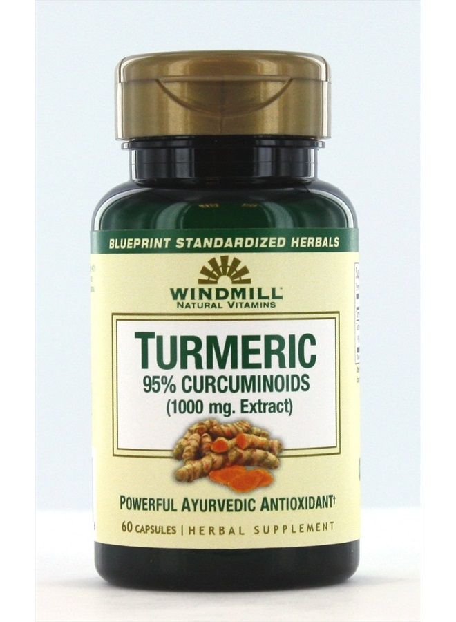 WINDMILL Turmeric 95 Percent Curcuminoids 1000 Mg Capsules - 60 Ea