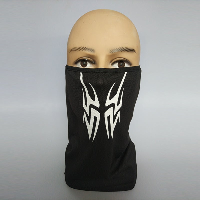 Generic New Call of Duty Game Skull Cover Ghost Mask Halloween Mask Quick-Dry Riding Sun CoverMesh B26 Mesh B26
