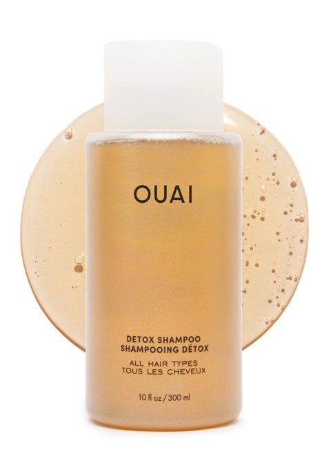 OUAI Detox Shampoo. Clarifying Cleanse for Dirt, Oil, Product and Hard Water Buildup. Get Back to Super Clean, Soft and Refreshed Locks. (10 oz)