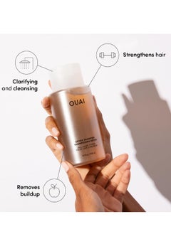 Ouai OUAI Detox Shampoo. Clarifying Cleanse for Dirt, Oil, Product and Hard Water Buildup. Get Back to Super Clean, Soft and Refreshed Locks. (10 oz)  - Image 2