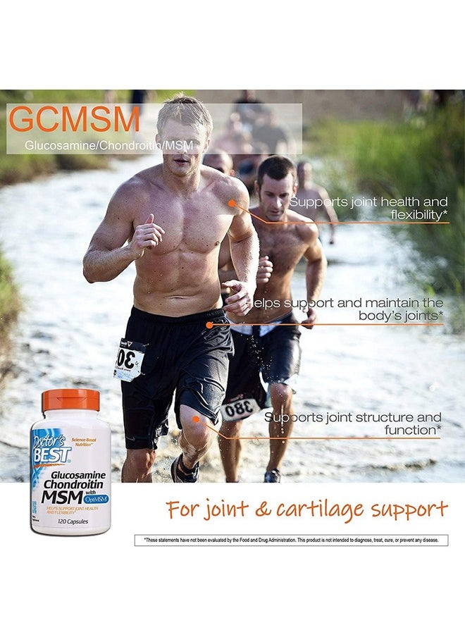 Glucosamine Chondroitin MSM With Optimsm - 120 Capsules