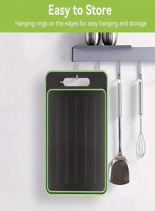 Jwthee Defrosting Tray, 4 in 1 Defrosting Tray for Frozen Meat, Thawing Trays for Frozen Meat, Quick Thaw Plate, Double Sided Cutting Board, Rapid Thaw Defrostings Mat - Image 5