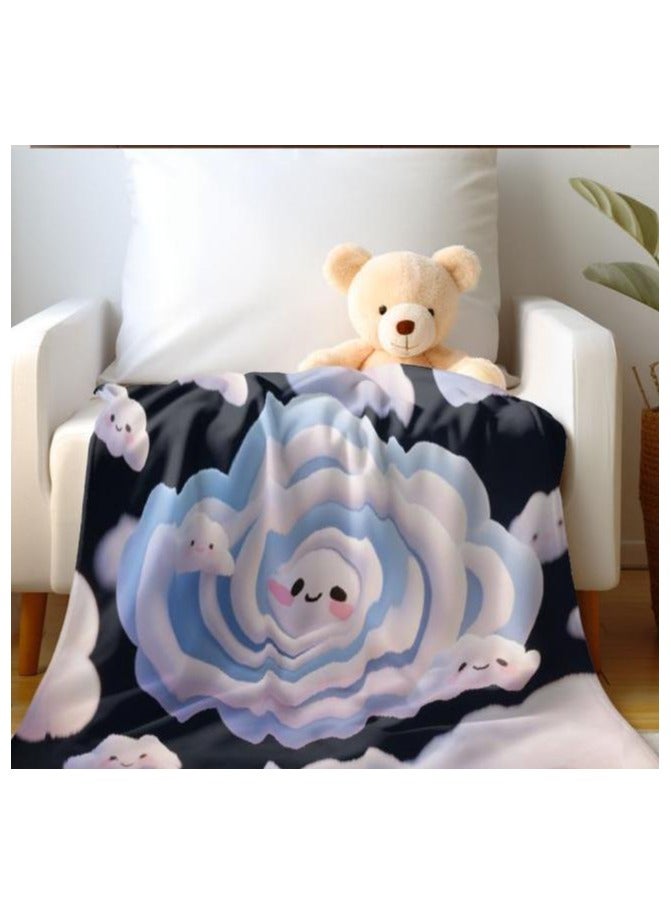 general Flannel thin blanket (warm and comfortable, suitable for sleep, gaming, dust removal and sandproof) 150cm*200cm - 970 - Image 5