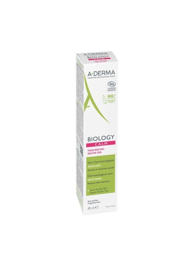 إيه-ديرما A-Derma Biology Calm Dermatological Care 40ml - Image 2