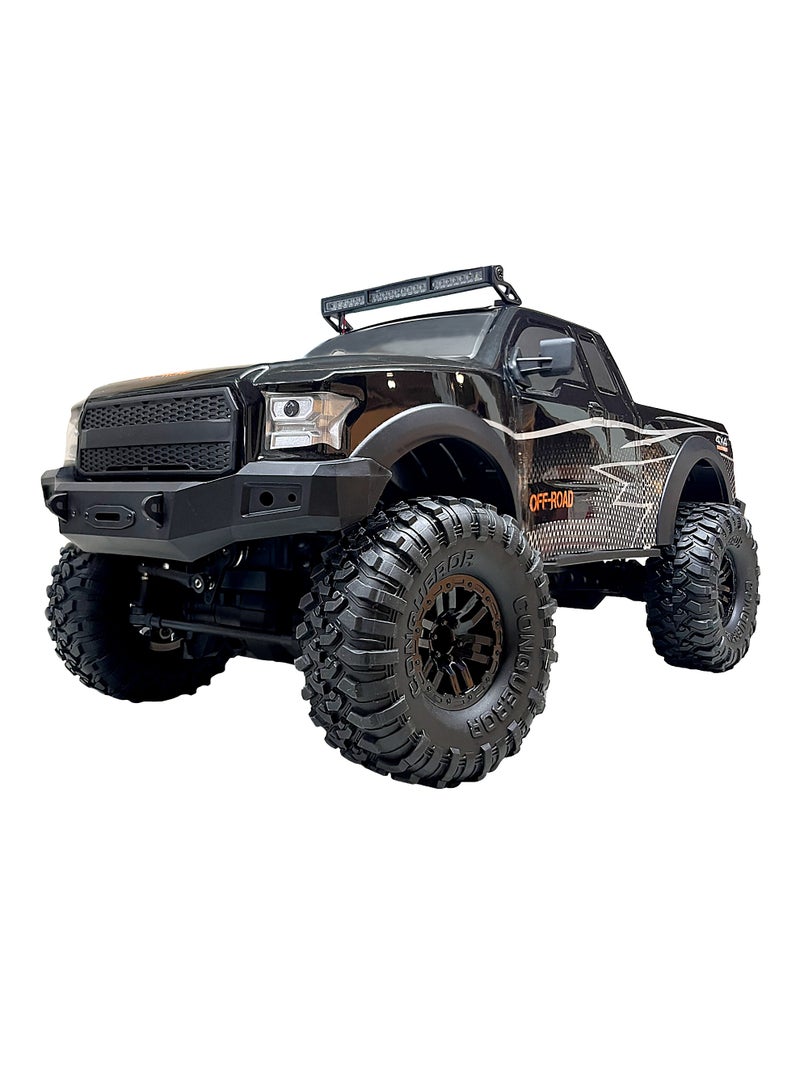 مايتويز سيارتي 1/10 مقياس سيارة زحف RC 4WD تحكم عن بعد شاحنة الطرق الوعرة - زاحف صخري من فئة الهوايات مع هيكل صلب ABS، محرك عالي القوة 540، أضواء LED، وبطارية قابلة للشحن 7.4V - سرعة قصوى 15 كم/س - Image 5