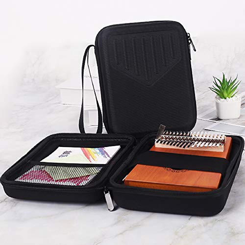 Miwayer Thicken 17-Keys/21-Keys Kalimba Case,Thumb Piano Bag Shockproof Waterproof,Kalimba Storage Bag Musicial Instrument (21-Keys Regular) - Image 4