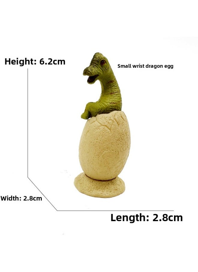 null - Simulation Dinosaur Egg Suit 8 Pterosaurs Tyrannosaurus Raptor Swollen Head Dragon Egg Dinosaur Egg Hand-made Model-Color:5068 Dinosaur Egg Set (184g) - Image 1