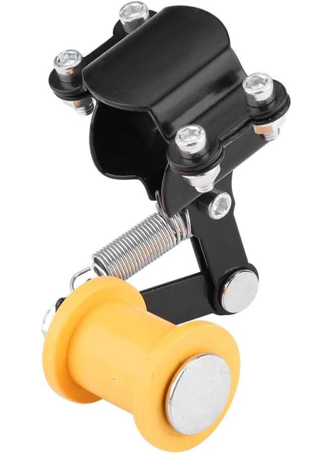 Generic Motorcycle Chain Tensioner, Universal Motorcycle Chain Tensioner Adjusters Chain Tension Bolt on Roller(Black)  - Image 5