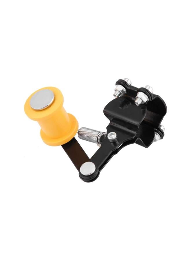 Generic Motorcycle Chain Tensioner, Universal Motorcycle Chain Tensioner Adjusters Chain Tension Bolt on Roller(Black)  - Image 4