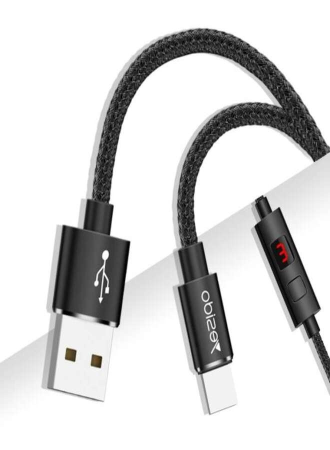USB-C Cable with Timer to Stop Charging Automatically for Android Phones Yesido CA46