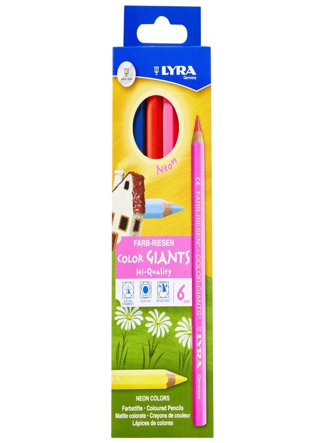 Lyra Colored Pencils, Assorted Colors, 6 Count (L3941063) - Image 3