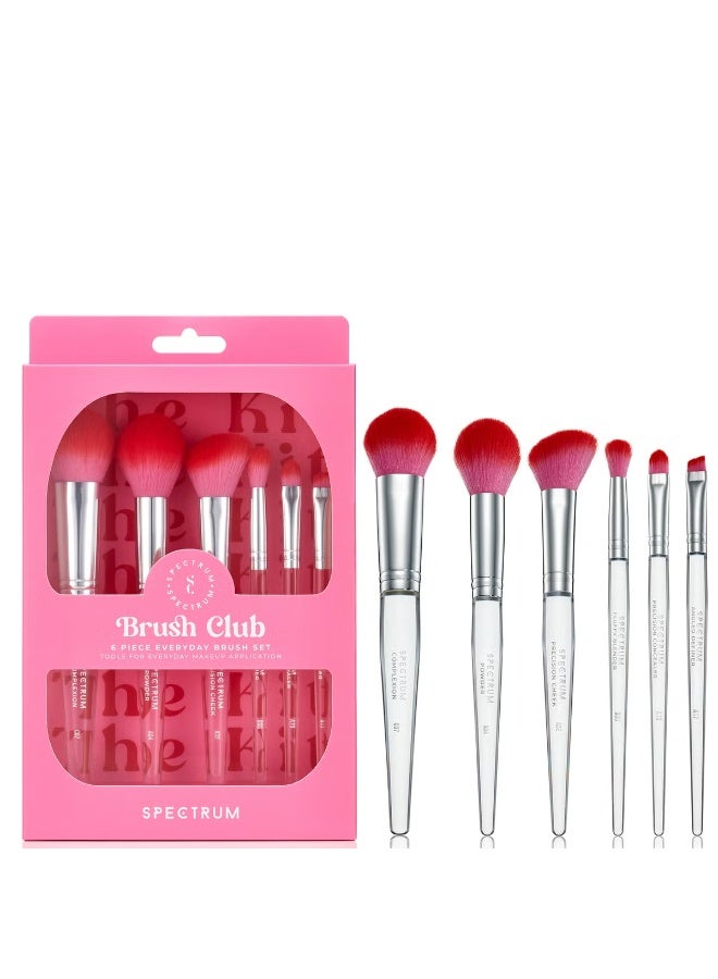 Spectrum Spectrum Brush Club 6 Piece Brush Set  - Image 2