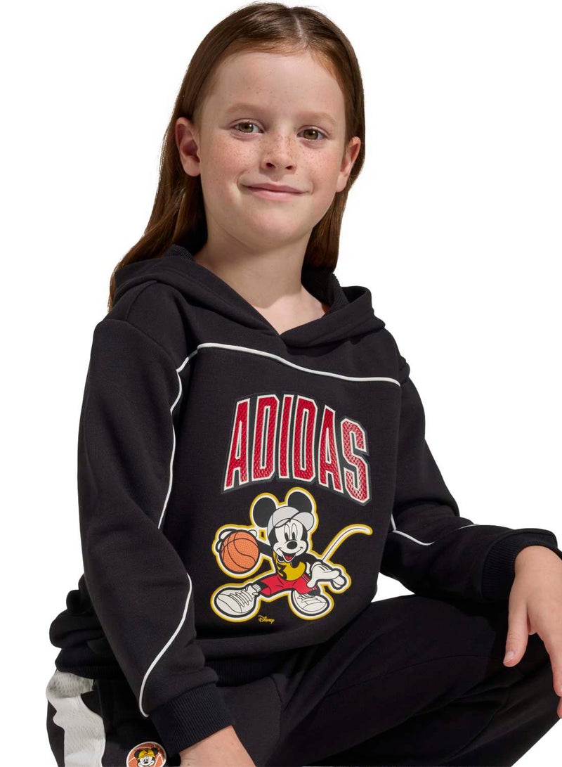 Adidas Disney Mickey Mouse Hooded Sweatshirt - Image 5