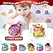 Realspring 200 Pcs Glitter Rubber in Bulk Summer Mini Rubber Ducks Bath Toy Accessories Sunglasses Necklace Hat for Baby Shower Birthday Swimming Party Gift Favor 2 Inches - Image 4