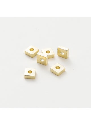 18K Gold Plated Copper Square Beading Spacers 14K(4mm30/about 7g) - pzsku/ZCCDD3A0093A133E8F800Z/45/1746198028/8128ea02-3e97-447b-8477-405de85ccbb9