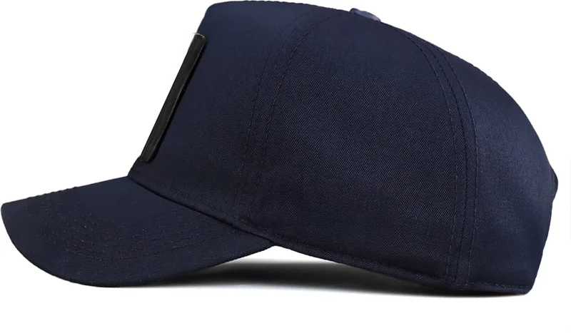 بلاك بورك BlackBörk V2 Baseball It's Sunnah - Unisex Navy Blue Hat (Cap) with 1 Code Logo