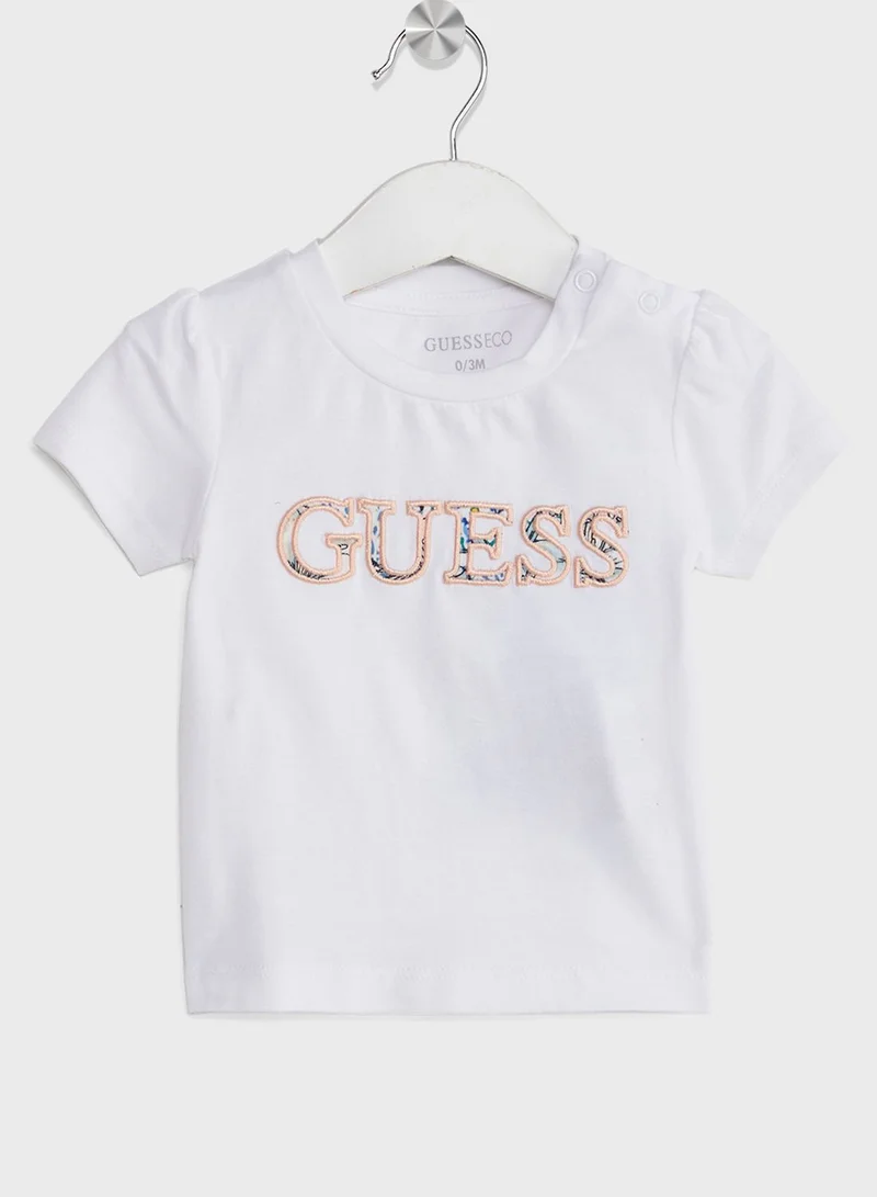 GUESS Infant Logo T-Shirt & Shorts Set