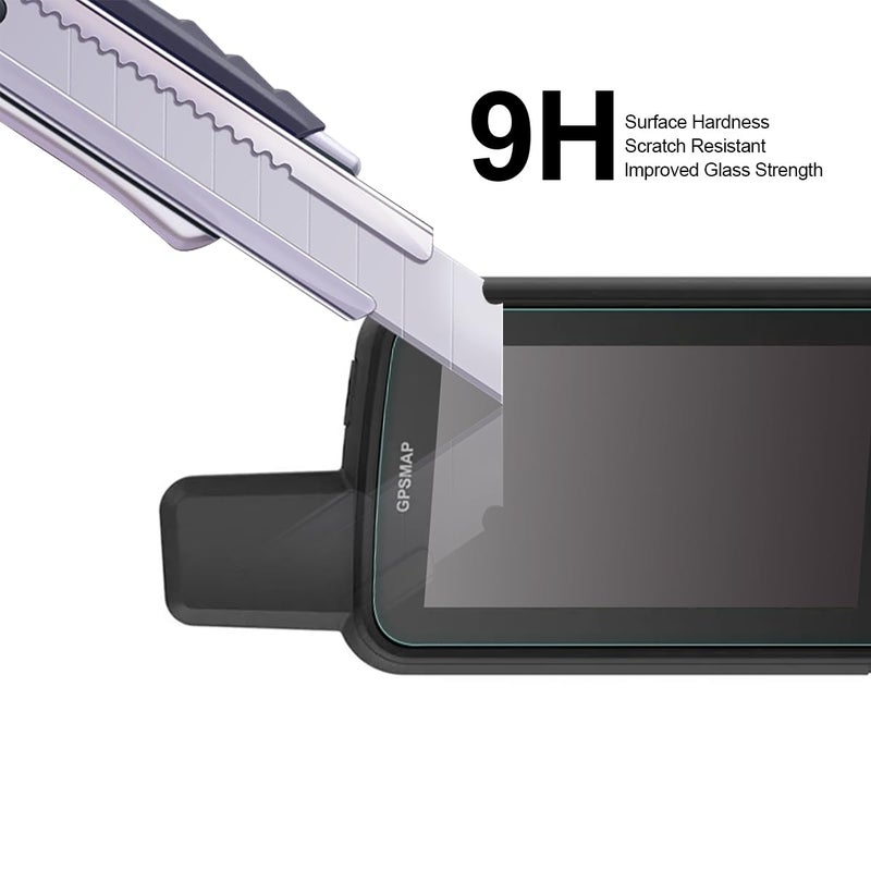 Supershieldz (3 Pack) Designed for Garmin GPSMAP 67 67i 66i 66s 66st 66sr Tempered Glass Screen Protector, Anti Scratch, Bubble Free - Image 4