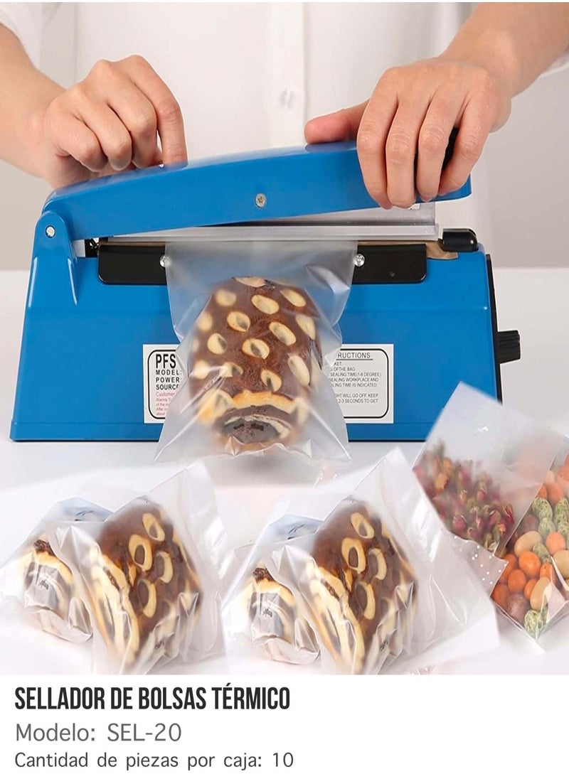 TUNKE - 20cm Plastic Vacuum Sealing Machine – Compact Dry Food Bag Sealer for Home Use, Durable & Easy to Operate - Image 1