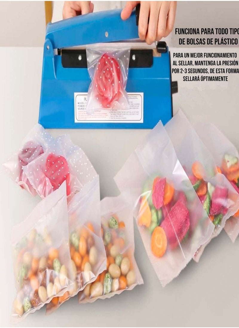 TUNKE - 20cm Plastic Vacuum Sealing Machine – Compact Dry Food Bag Sealer for Home Use, Durable & Easy to Operate - Image 1