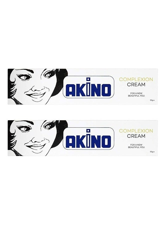 Akino 2 Pieces of Complexion Cream 2X50 g  - Image 2