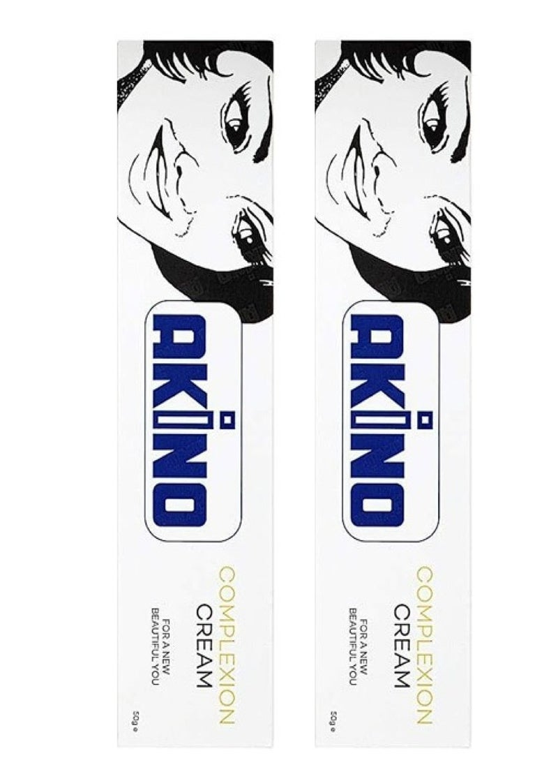 Akino 2 Pieces of Complexion Cream 2X50 g  - Image 1