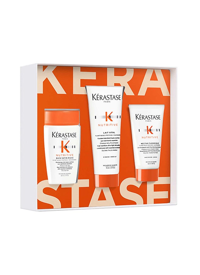 KERASTASE - Nutritive Discovery Holiday Haircare Gift Set, Pack of 3 - Image 1