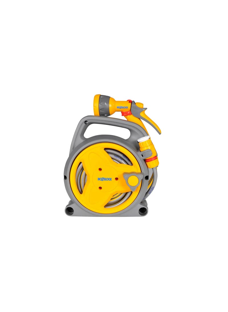 Hozelock Pico Reel 10M Compact Garden Hose Reel for Balcony & Small Gardens - Image 1