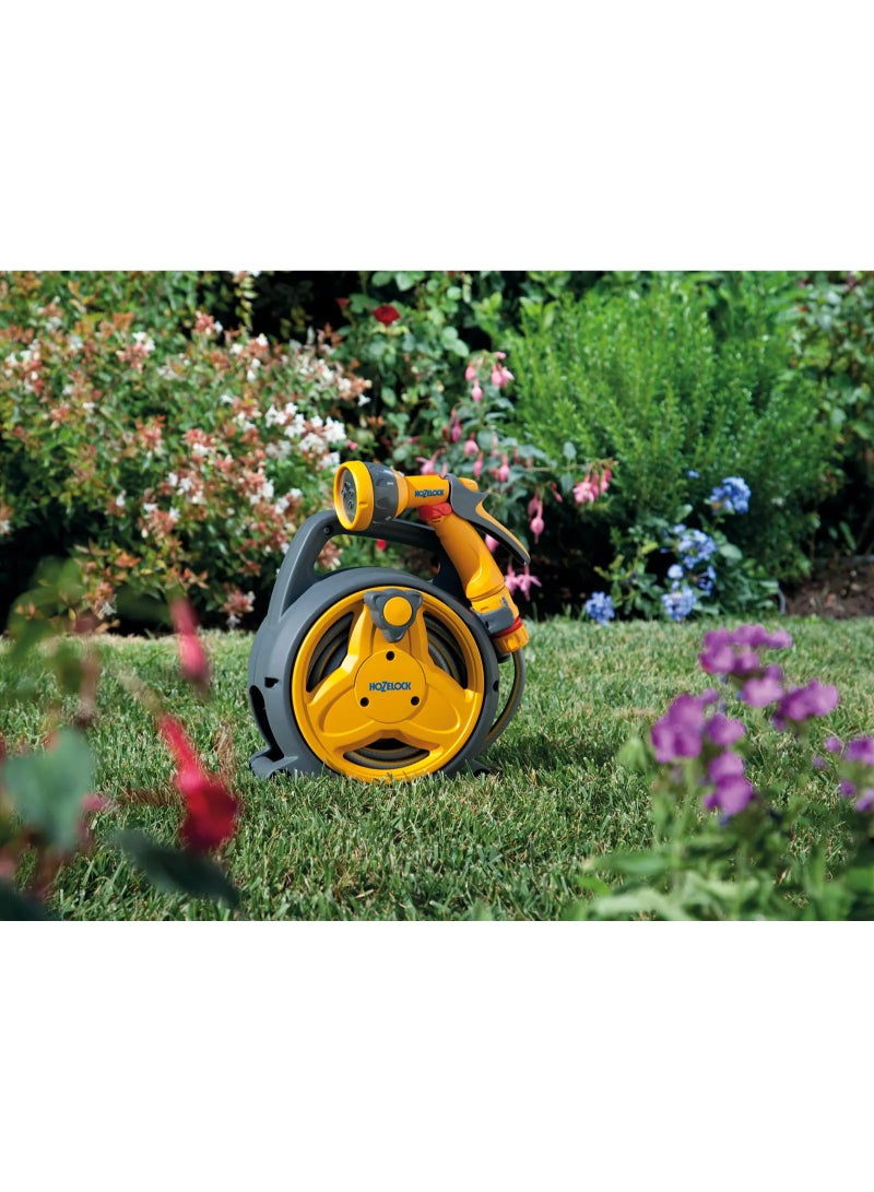 Hozelock Pico Reel 10M Compact Garden Hose Reel for Balcony & Small Gardens - Image 3