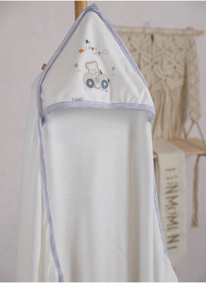 FUN MOMENT Baby Towel With A Hood For Newborns And Toddlers  - Image 3