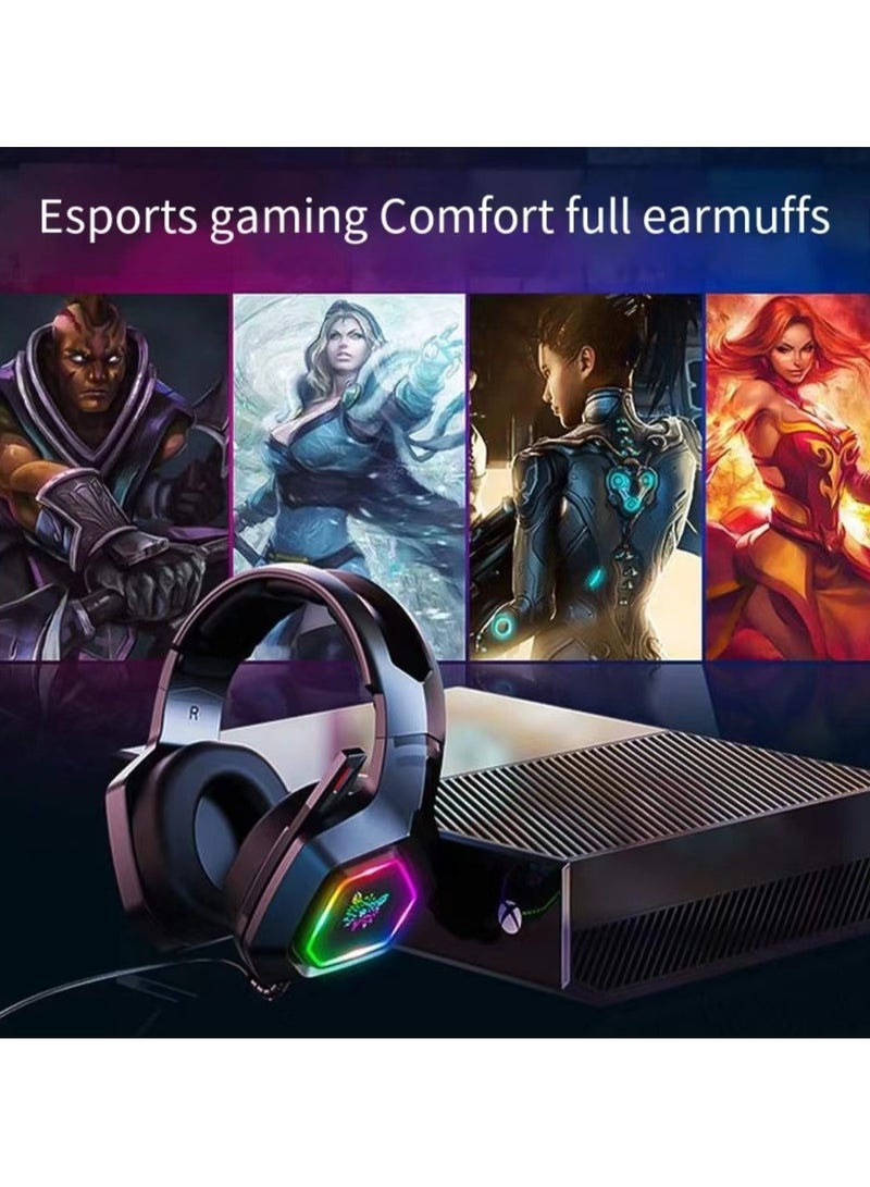 onikuma Professional Gaming Headset For PS4/PS5/XOne/XSeries/NSwitch/PC -wired - Image 2