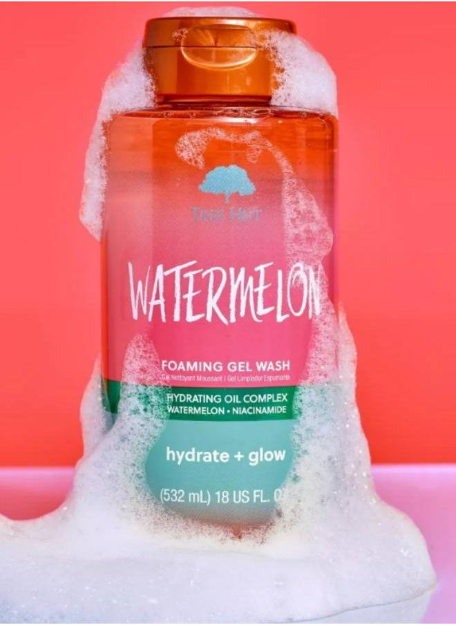 Tree Hut Watermelon Foaming Gel Gel Wash 532 ML  - Image 2