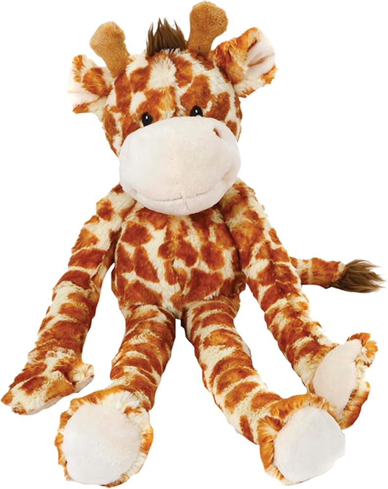 Multipet Swingin 19-Inch Large Plush Dog Toy with Extra Long Arms and Legs with Squeakers - Image 1