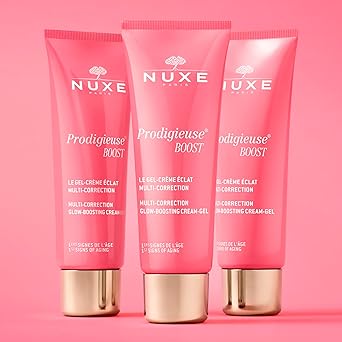 NUXE كريم جل متعدد التصحيح NUXE Prodigieuse Boost 40 مل كريم وجه معزز للتألق يرطب ويضيء مع الياسمين وحمض الهيالورونيك ينعم أول علامات الشيخوخة تركيبة نباتية - Image 5