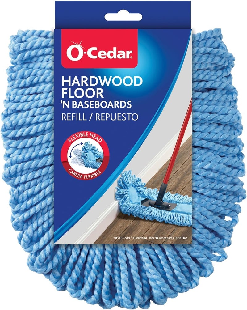 o cedar O-Cedar Dual-Action Dust Mop Refill,Blue - Image 1