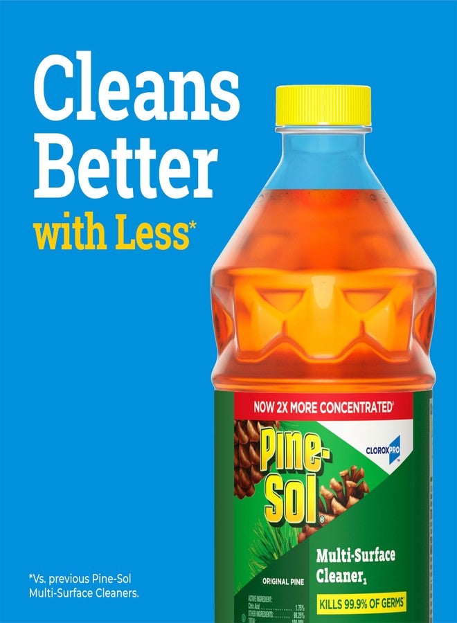 Pine Sol Multi-Surface Cleaner, CloroxPro, 2X Concentrated Formula, All-Purpose Cleaner, Original Pine, 40 Fluid Ounces - Image 3