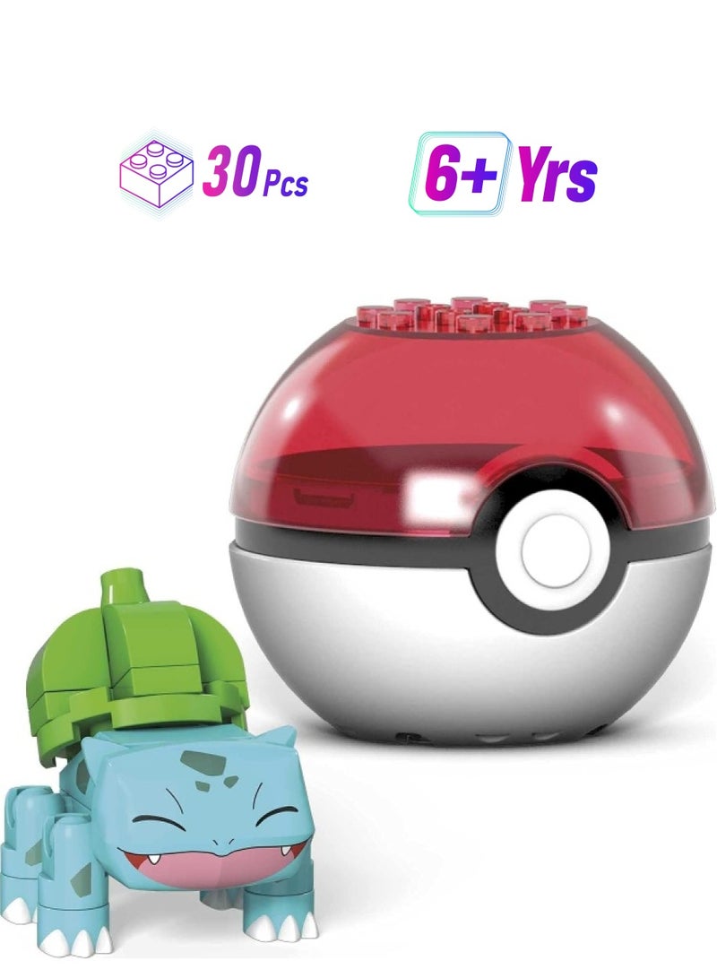 MEGA CONSTRUX Mega Construx Pokemon Bulbasaur Construction Set, Building Toys for Kids [Amazon Exclusive]  - Image 1