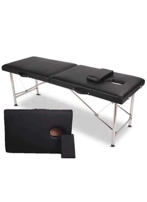 Foldable Black Portable Massage Table